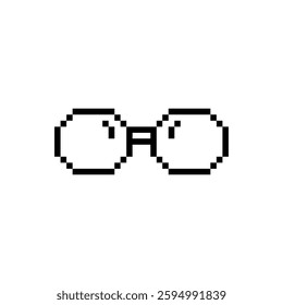 optic cool glasses pixel art