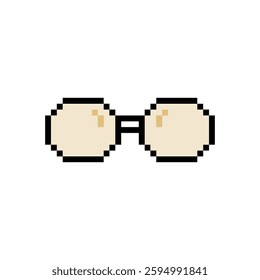 optic cool glasses pixel art