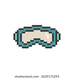 arte óptica de pixels de óculos legais para suas necessidades