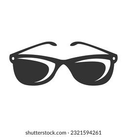 Optic Glasses logo design illustration