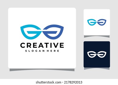 Optic Glasses Logo Template Design Inspiration
