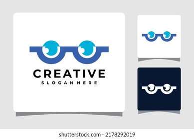 Optic Glasses Logo Template Design Inspiration