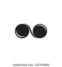 Optic icon logo free vector design