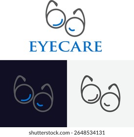 Logotipo de lente óptica Design do vetor Ilustração vintage, Logotipo de óculos, Vetor de óculos, Vamos ver o mundo, Limpar a visualização, Ilustração de óculos