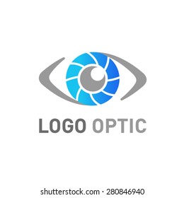 Yellow Eye Logo Editable Vector Optik Stock Vector (Royalty Free ...