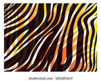 arte óptico abstracto fondo abstracto negro y blanco y amarillo naranja de textura salvaje para diseño, sitio web, fondo, cartel. Plantilla de fondo de escritorio de la naturaleza.