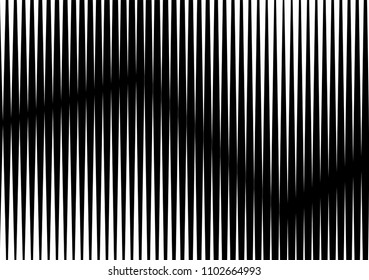 optical art abstract background wave design black and white op art