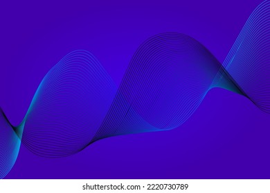 diseño de onda de fondo abstracto de arte óptico