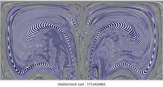 Optical art abstract wave lines pattern abstract stripes.  Op art. Monochrome shape. Modern design element for prints, web pages, template, presentation and textile , wall poster, pillow, scarf, rug