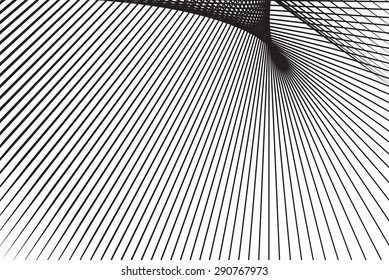 optical art background black and white vector