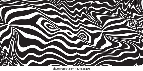 optical art background op art black and white