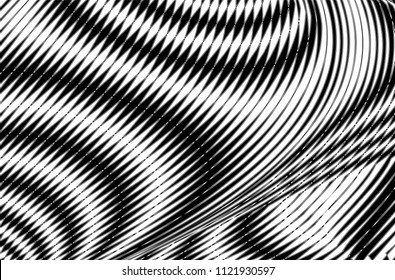 optical art black line vector, op art, black and white
