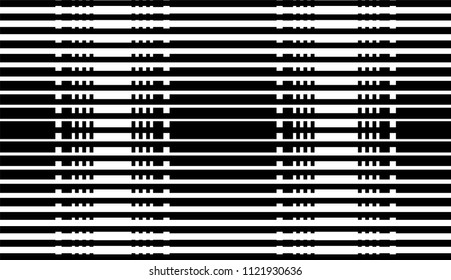 optical art black line vector, op art, black and white