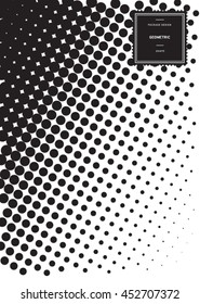 Optical art patterns for background and stickers with logos. Vector packaging design elements and templates.