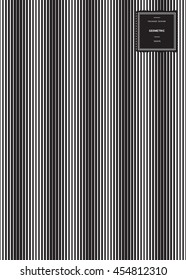 Optical art patterns for background and stickers with logos. Vector packaging web design elements and templates.