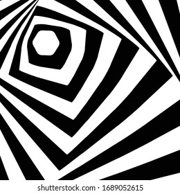 OPTICAL ART STRIPED BACKGROUND. ABSTRACT GRAPHIC DESIGN. SURREAL ILLUSTRATION.