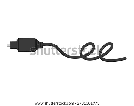 Optical Audio Toslink Cable Illustration