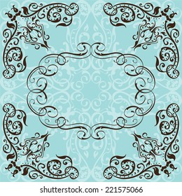 Optical baroque page is isolated
