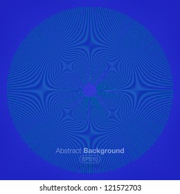 Optical blue picture