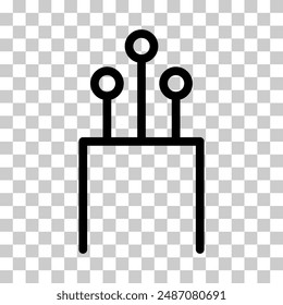 Optical cable icon, technology information wire web network, digital internet vector illustration .