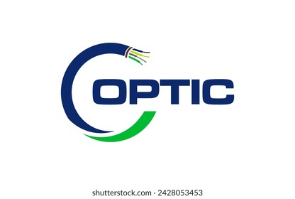 optical cable logo design technology