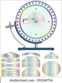 Optical disk could be used to demonstrate polarization phenomena using a polariscope attachment.