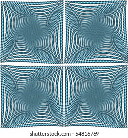 Optical effect, abstract doted background