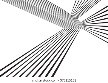 Optical Effect Mobius Wave Stripe Design Stock Vector (Royalty Free ...