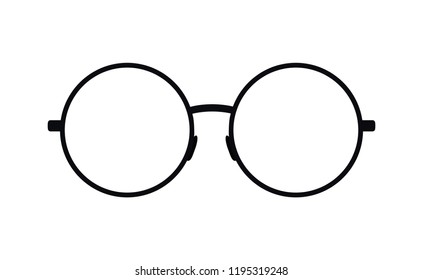 optical eyeglasses isolated icon