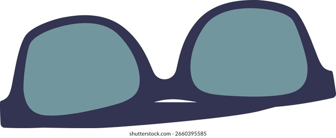 Optische Brille, Vektorgrafik