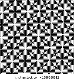 optical geometric abstract seamless  pattern 