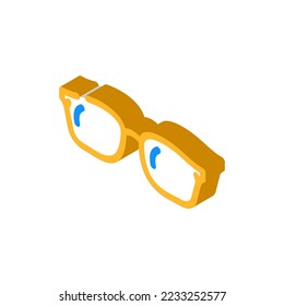 optical glasses optical isometric icon vector. optical glasses optical sign. isolated symbol illustration