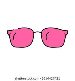 optical glasses optical line icon vector. optical glasses optical sign. isolated symbol illustration