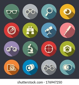 Optical icon set