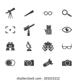 Optical icon set