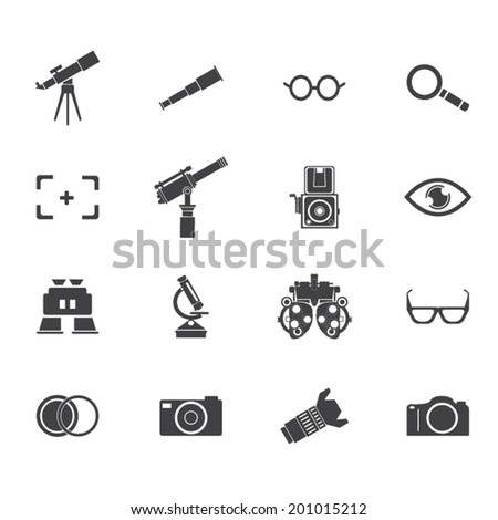 Optical icon set