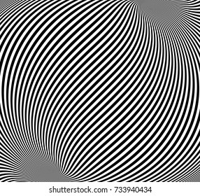 Optical Illusion Abstract Background Hypnosis Twisted Stock Vector ...