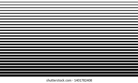 Optical illusion. Abstract lines background. Geometric Black and White. Line pattern. Eps10 vector.
