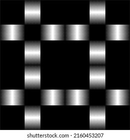 Optical Illusion of the Abstract Lines. Vector Illustration 
