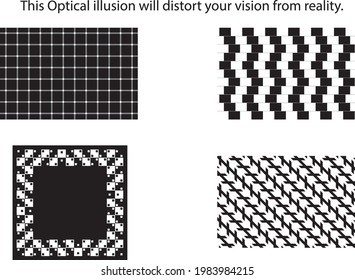 An optical illusion (also called a visual illusion) is an illusion caused by the visual system and characterized by a visual percept that arguably appears to differ from reality.