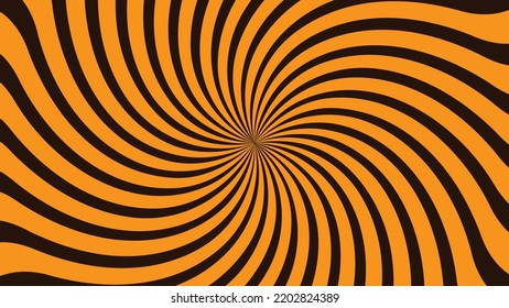 optical illusion background orange color