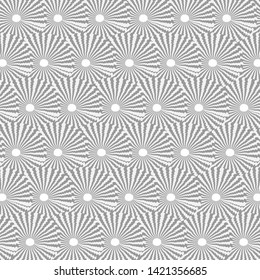 Optical illusion background with unusual round shapes.