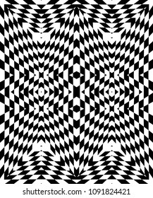 Optical Illusion Background Vector Illustration