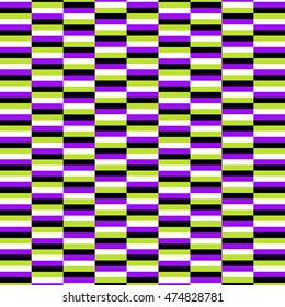 Optical Illusion Background. Vector illustration.