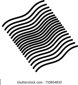 Optical Illusion in black & white