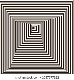 Optical Illusion Black White Design Vector Stock Vector (Royalty Free ...