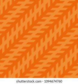 Optical illusion, colorful blocks, different shapes