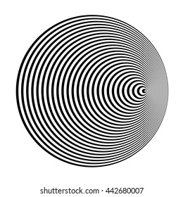 optical illusion cone