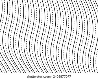 Optische Illusion, die aus künstlerischen Linien Motive entwickelt wurde, kann für Dekoration, Hintergrund, Ornate, Stoffe, Mode, Textilien, Teppichmuster, Tile oder Graphic Design Element verwendet werden. Vektorgrafik