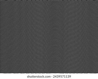 Ilusión óptica creada a partir de líneas artísticas motivos patrón, puede utilizar para la decoración, fondo, ornamentado, tela, moda, textil, alfombra patrón, azulejo o elemento de diseño gráfico. Ilustración vectorial